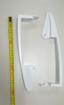 Ручка холодильника Позис Hauswirt комплект (верх+низ) CX7526 - фото 26951